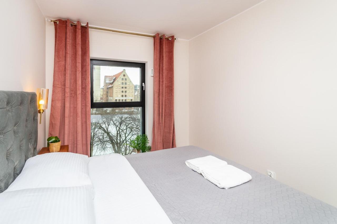 Pobookowane River View Apartments Danzica Esterno foto