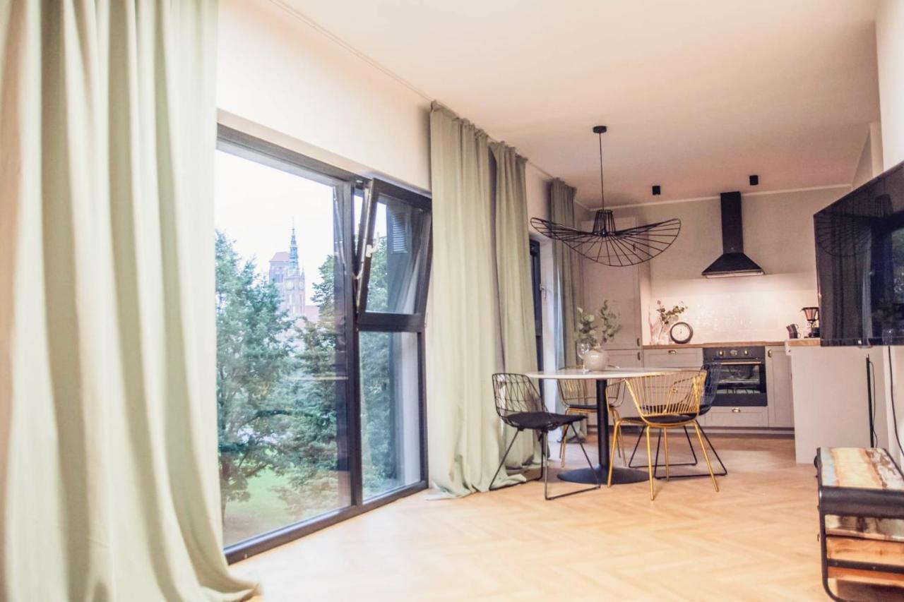 Pobookowane River View Apartments Danzica Esterno foto